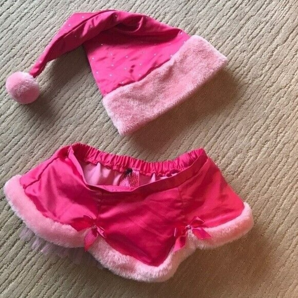 Victorias Secret Very Sexy Santa Baby Skirt & Hat Set NWT